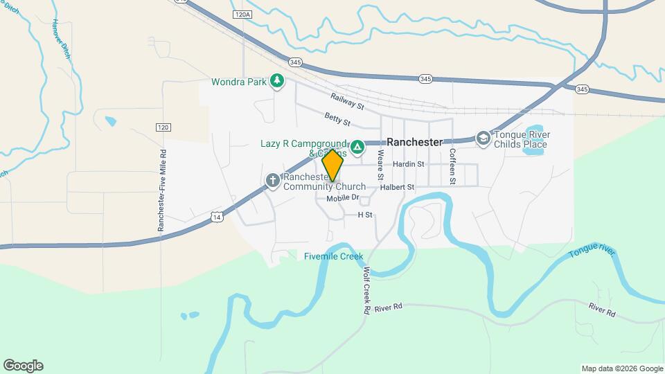 713 Halbert St Map and Location Details