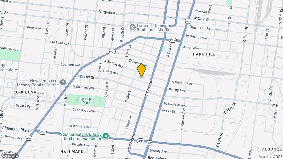 2129 Bolling Ave Map and Location Details