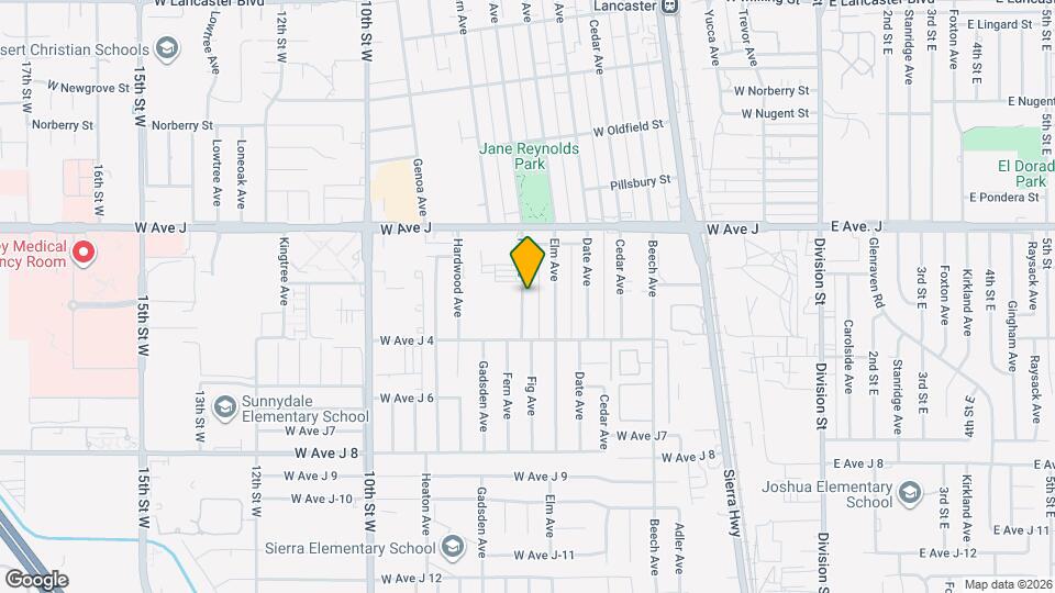 44244 Fig Ave Map and Location Details