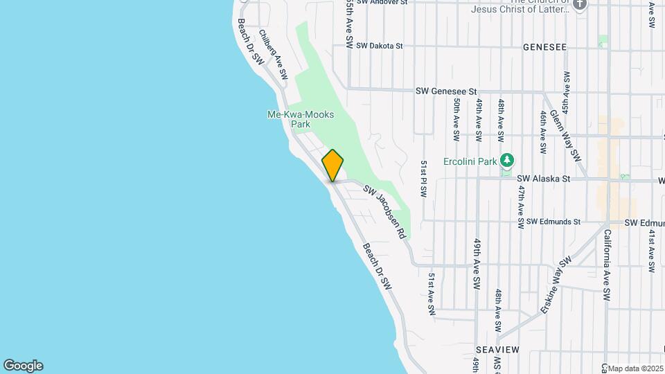 4703 Beach Dr SW Map and Location Details