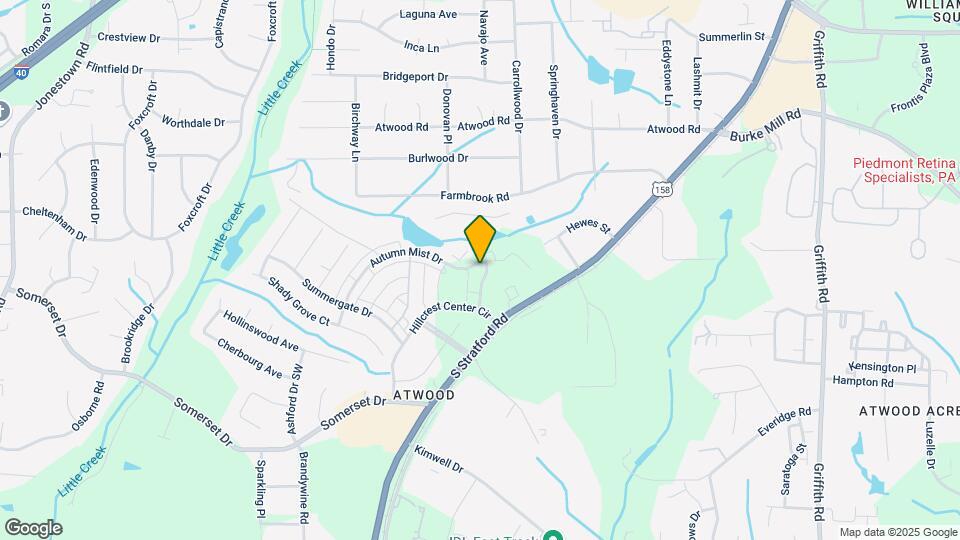 2399 Eagle Creek Ct Map and Location Details