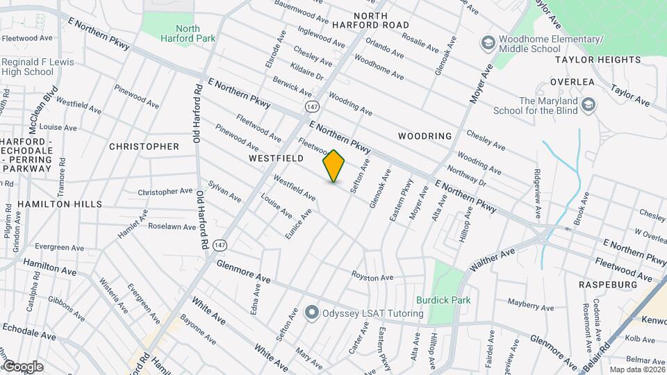 3043 Pinewood Ave Map and Location Details