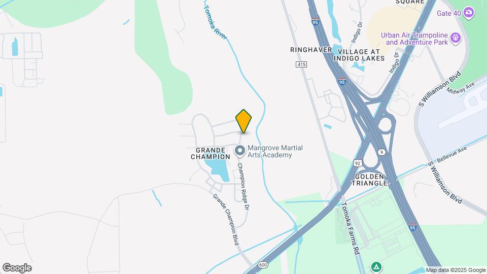 617 Champion Ridge Dr Map and Location Details