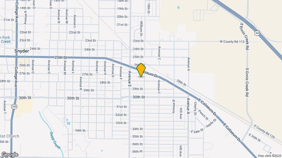 405 28th St Map and Location Details