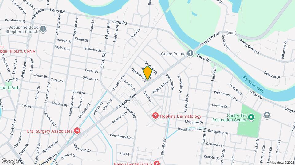 2300 Debastrop Dr Map and Location Details