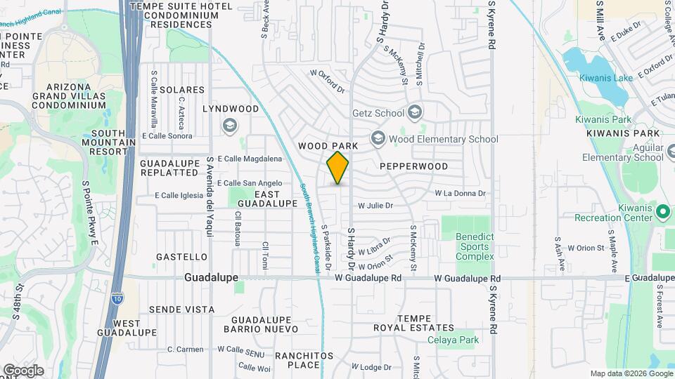 5910 S Colonial Way Map and Location Details