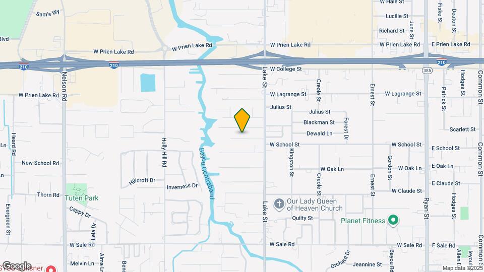 904 Treasure Ln Map and Location Details