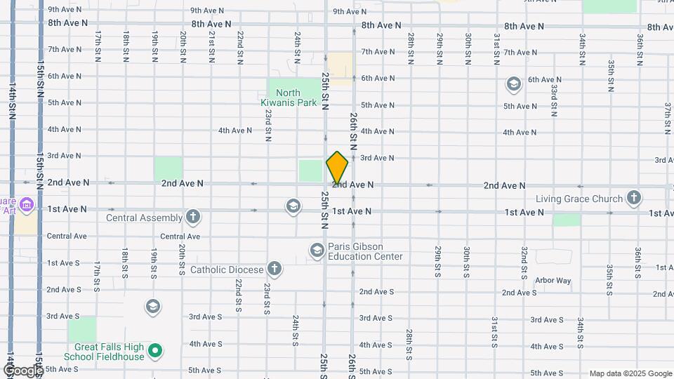 2510 2nd Ave N Map and Location Details