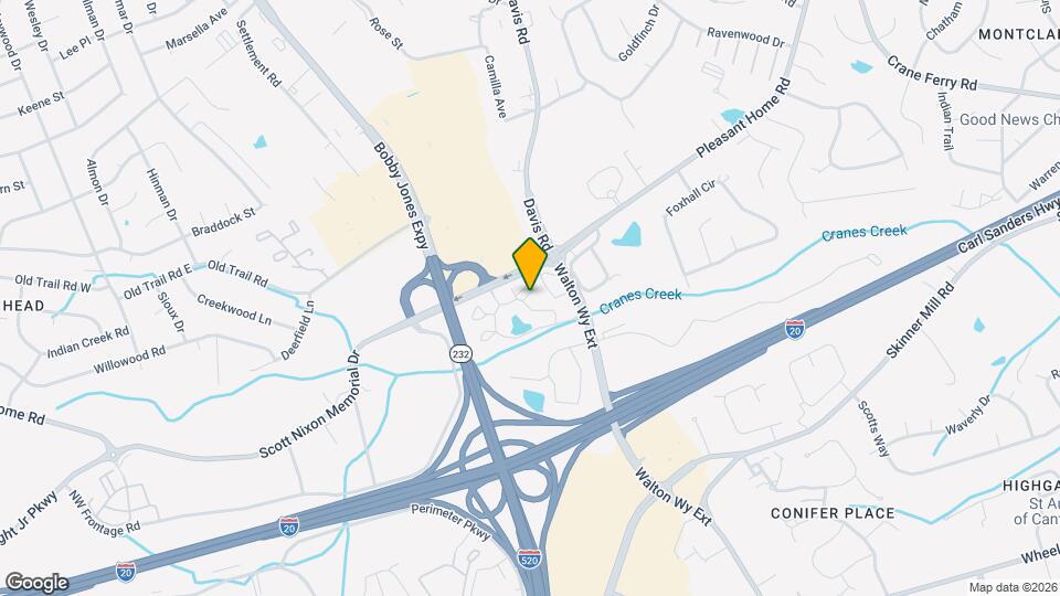 Springhouse Apartments Map and Location Details