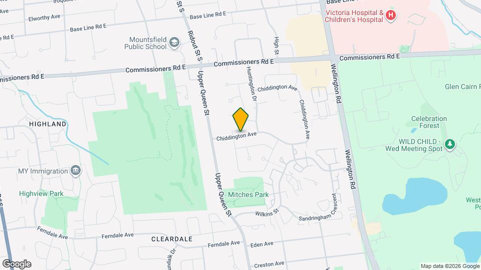 943 Whetherfield St Map and Location Details