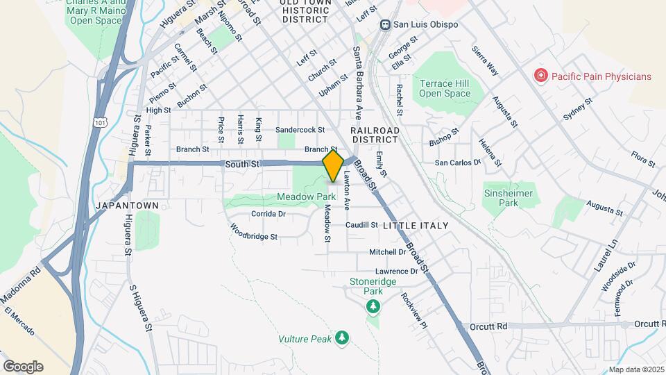521 Funston Ave Map and Location Details