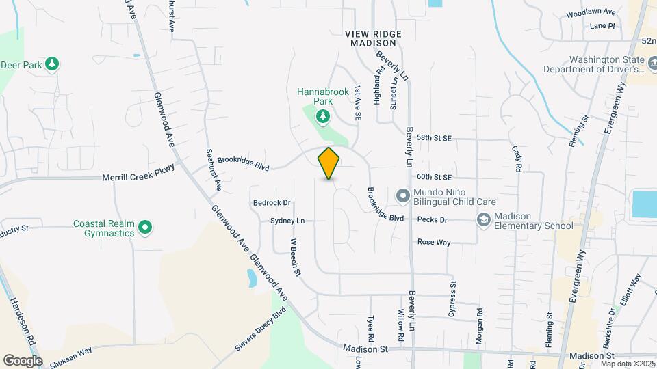 6112 Sycamore Pl Map and Location Details