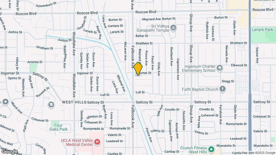 22737 Stagg St Map and Location Details