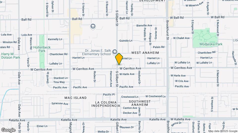 Cerritos Avenue Apartments Mapa y Detalles de la Ubicación