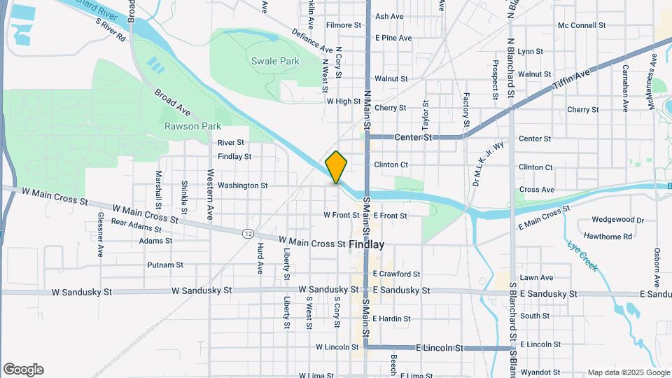 201 Washington St, Unit A Map and Location Details