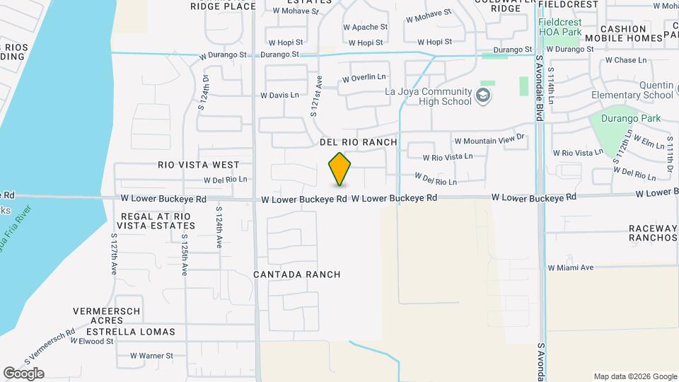 2626 S 120th Dr Map and Location Details