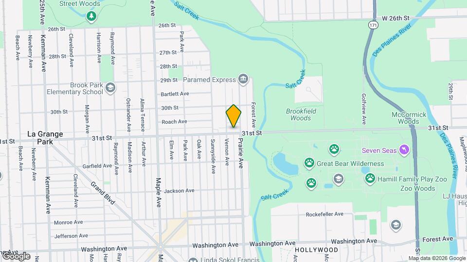 8900 31st St Map and Location Details