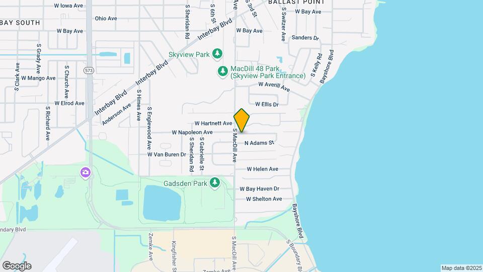 3038 W Napoleon Ave Map and Location Details