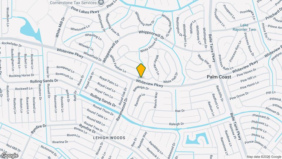 44 White Feather Ln Map and Location Details