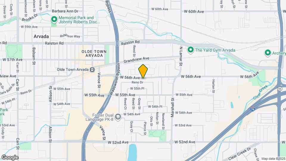 6855 Reno Dr Map and Location Details