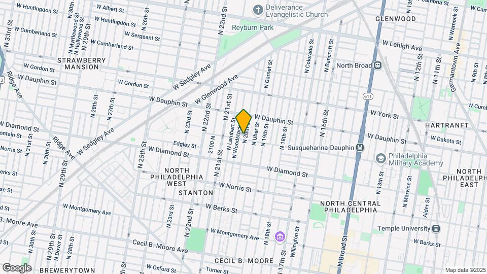 2202-2214 N 20th St Map and Location Details