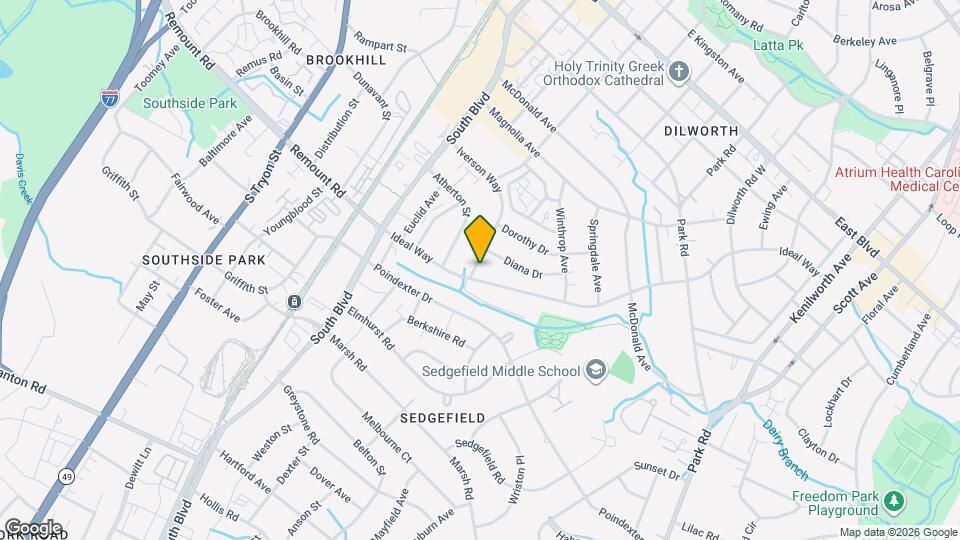 535 Iverson Way Map and Location Details