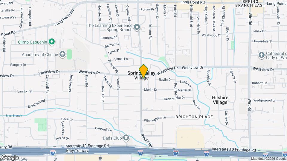 1328 Bingle Rd Map and Location Details