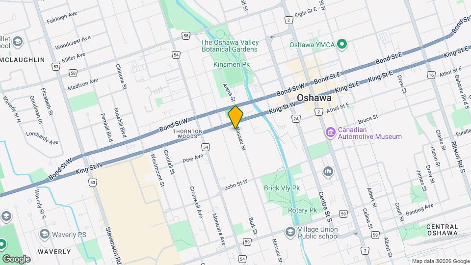 16 Nassau St Map and Location Details