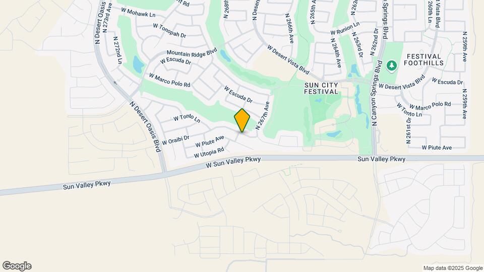 26781 W Oraibi Dr Map and Location Details