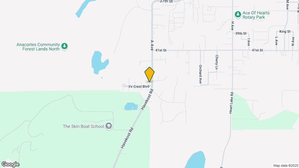 2504 Fir Crest Blvd Map and Location Details