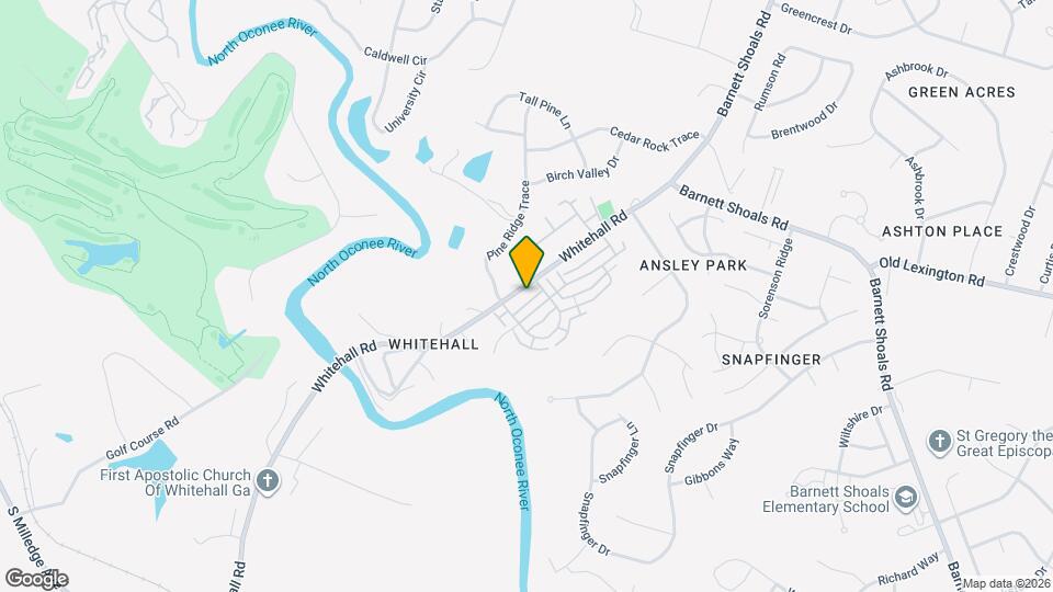 381 Whitehall Rd Map and Location Details