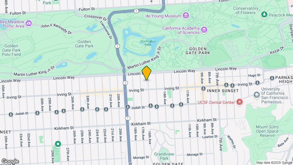 1259 16th Ave Mapa y Detalles de la Ubicación