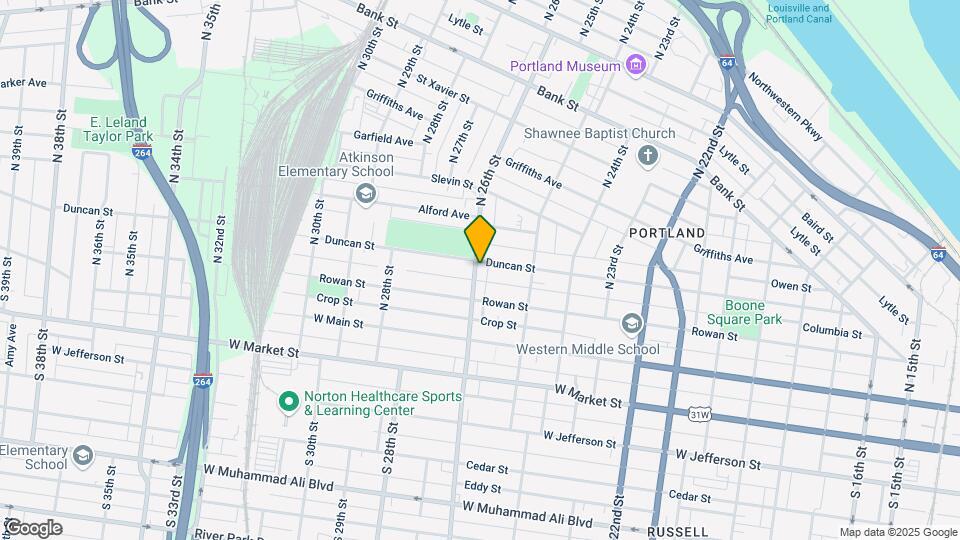 229 N 26th St Map and Location Details