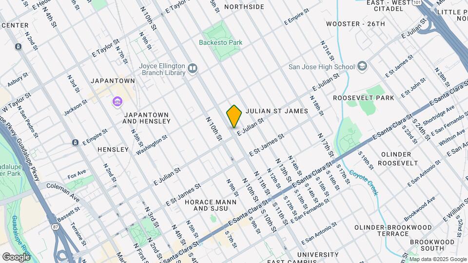 300 N 11th St Map and Location Details