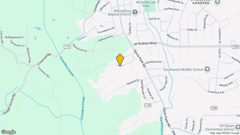 2302 Cricket Ln Map and Location Details