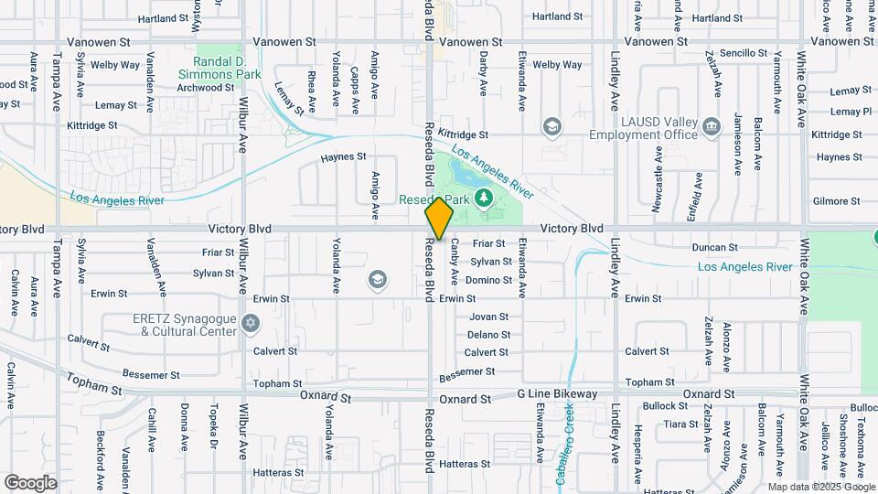 6350 Reseda Blvd Map and Location Details