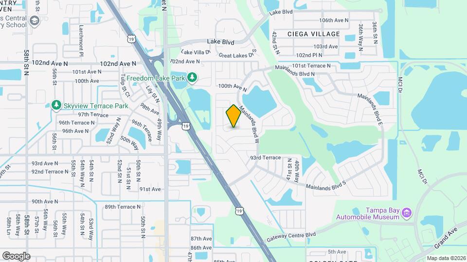 4420 96th Ave N Map and Location Details