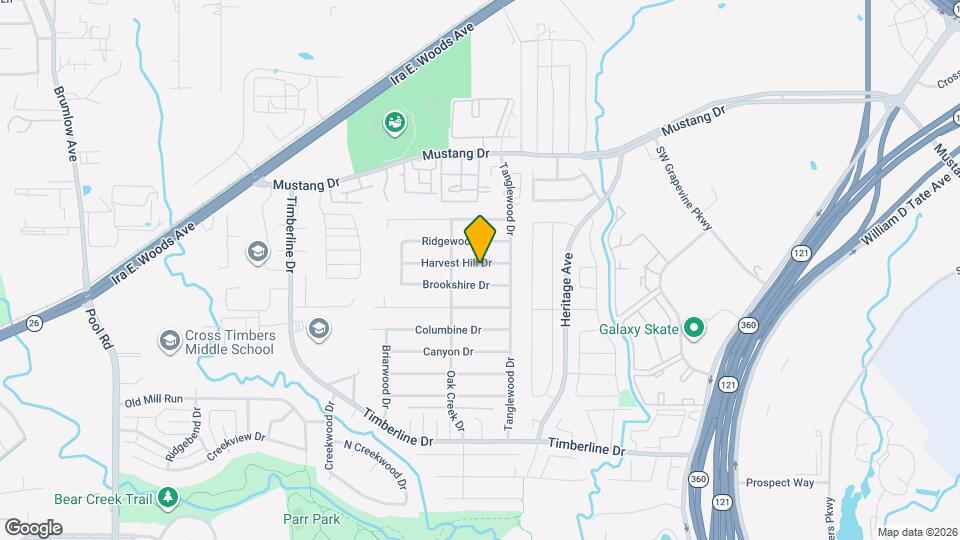 2829 Harvest Hill Dr Map and Location Details