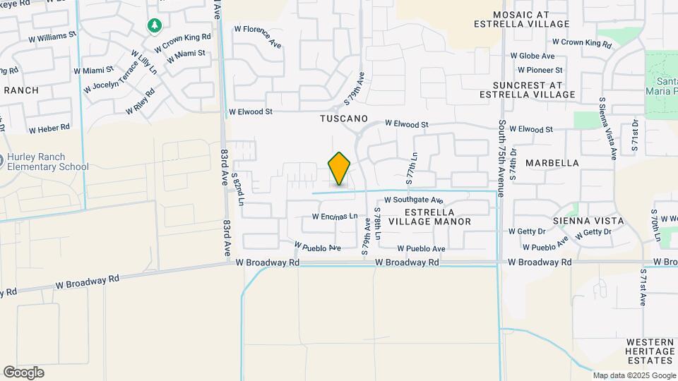 3938 S 79th Dr Map and Location Details