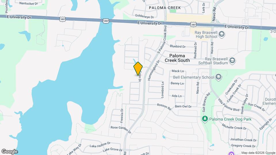 632 Lake Cove Dr Map and Location Details