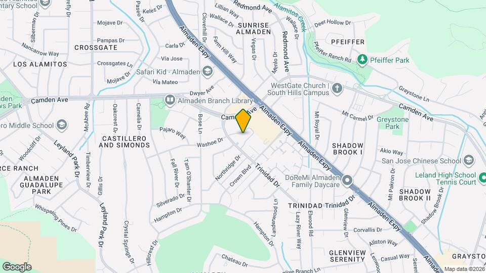 1079 Trevino Terrace Map and Location Details