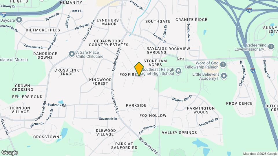 2422 Foxtrot Rd Map and Location Details