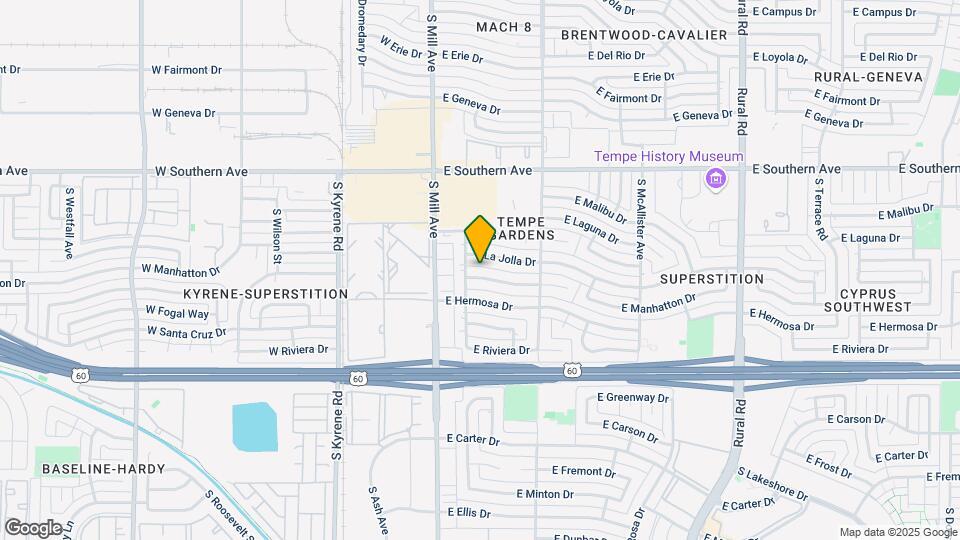116 E Manhatton Dr Mapa y Detalles de la Ubicación