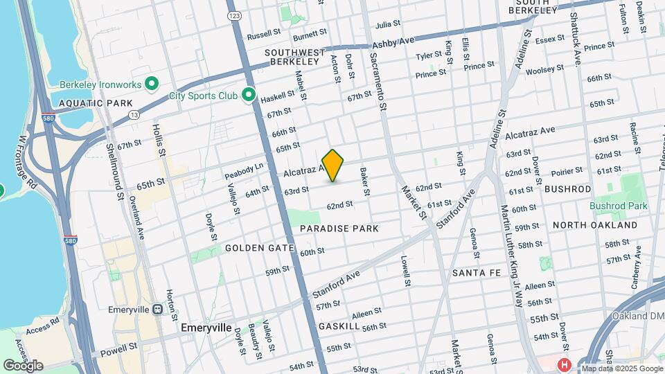 1035 63rd St Map and Location Details