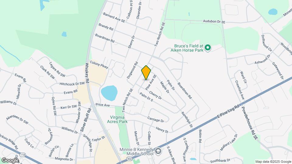 418 Palm Dr S Map and Location Details