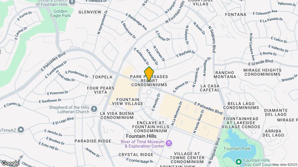 16510 E Palisades Blvd Map and Location Details