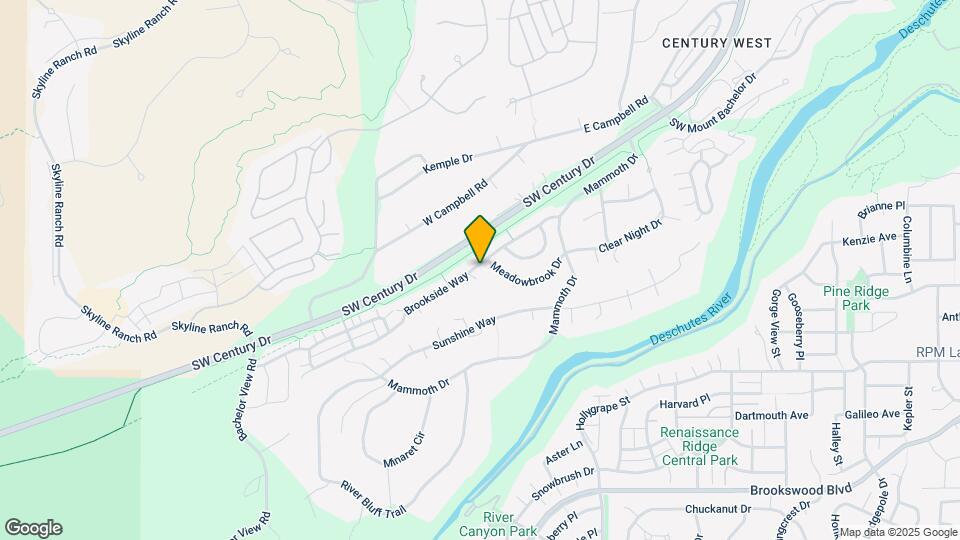 19509 Brookside Way Map and Location Details
