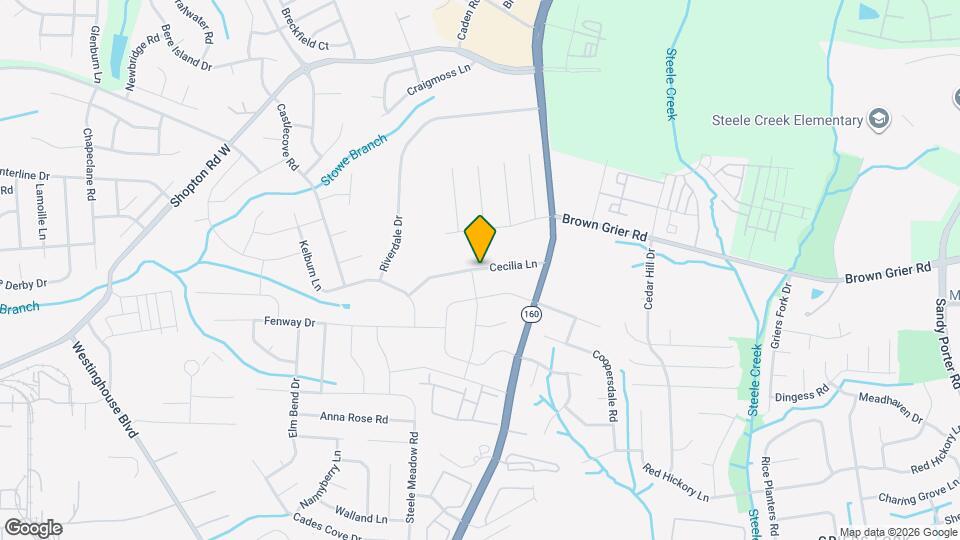 4509 Cecilia Ln Map and Location Details