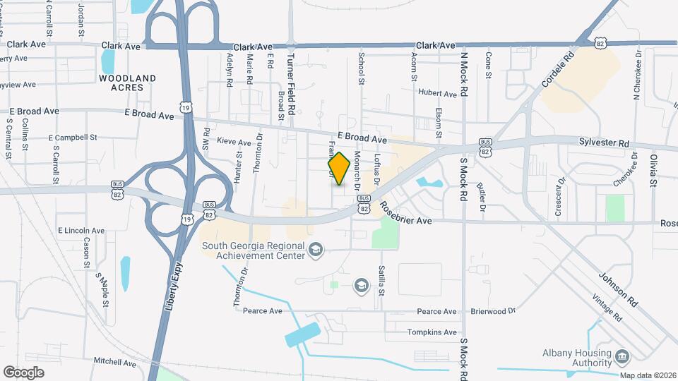 214 Franklin Dr Map and Location Details