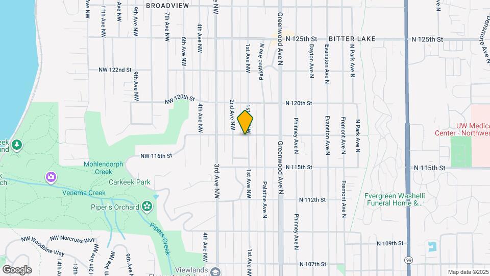 11639 1st Ave NW, Unit 116391stAve Map and Location Details